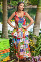 COOP - FRILLER INSTINCT Dress - Patchwork