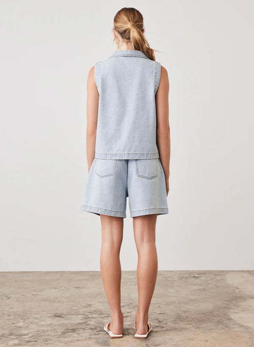 Esmaee Riptide Denim Short