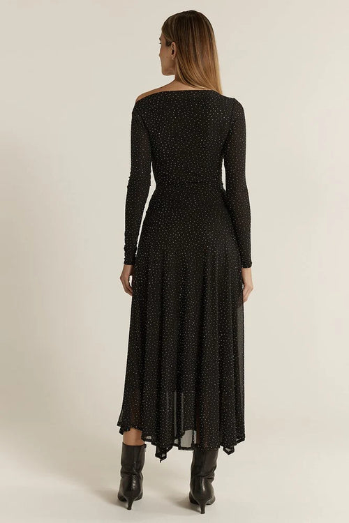 Fate + Becker Sora Studded Dress in Black