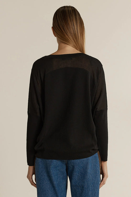 Fate + Becker - CHARLIE Knit Top - Black