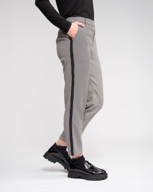 Knewe - COMO Pant - Summit Houndstooth
