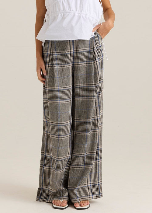 SASS - BLAKELY Pants - Prince of Wales Check