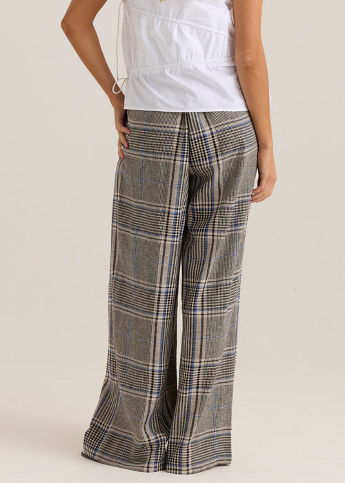 SASS - BLAKELY Pants - Prince of Wales Check