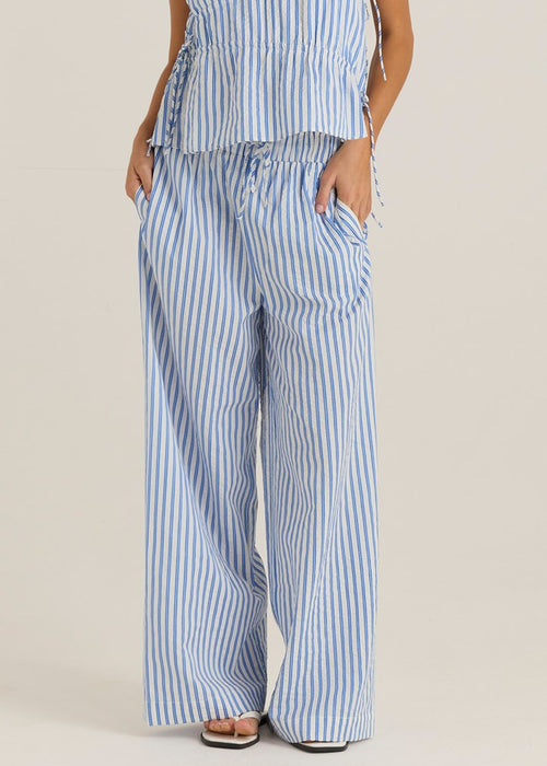 SASS - AZIZA Pant - Blue/White Stripe