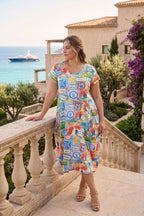 Orientique - Travel Dress Horseshoe Bubble