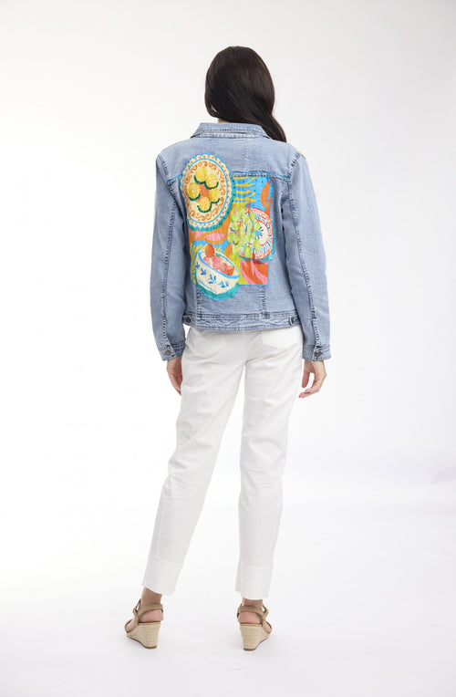 Orientique - Mougins Jacket Denim Patch