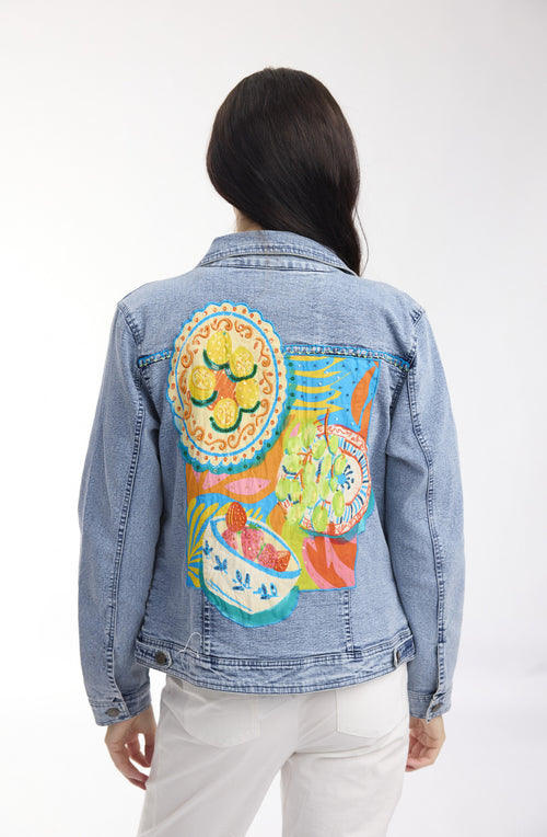 Orientique - Mougins Jacket Denim Patch
