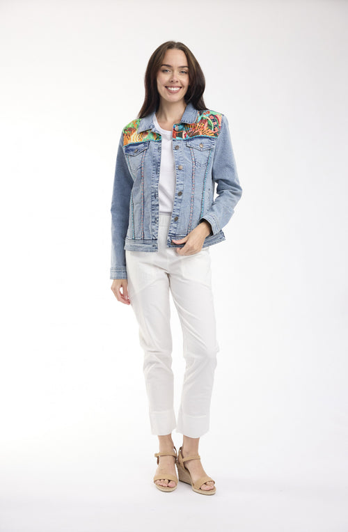 Orientique - Jardin Exotique Jacket Denim Patch