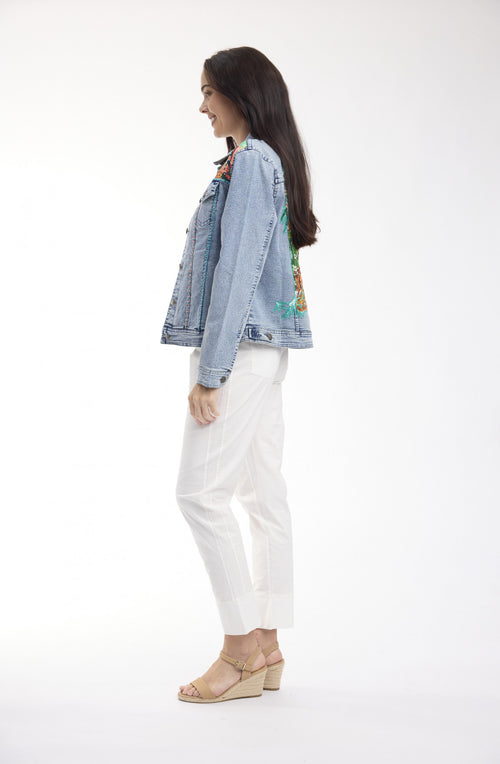 Orientique - Jardin Exotique Jacket Denim Patch