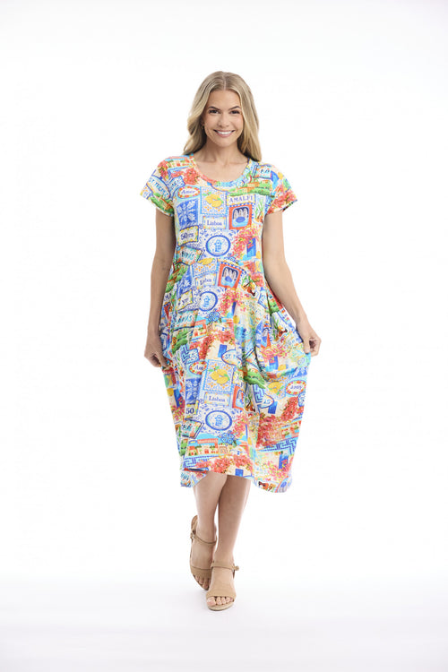 Orientique - Travel Dress Horseshoe Bubble