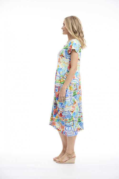 Orientique - Travel Dress Horseshoe Bubble