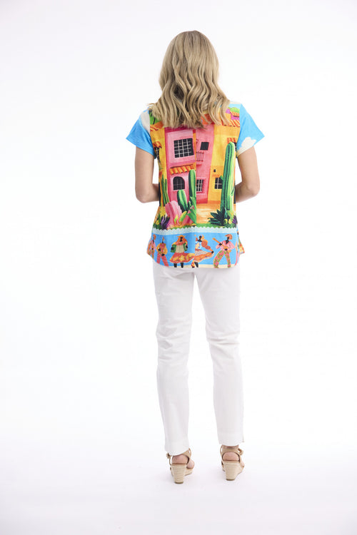 Oriantique - T-Shirt Contemporary Crew Mexicana