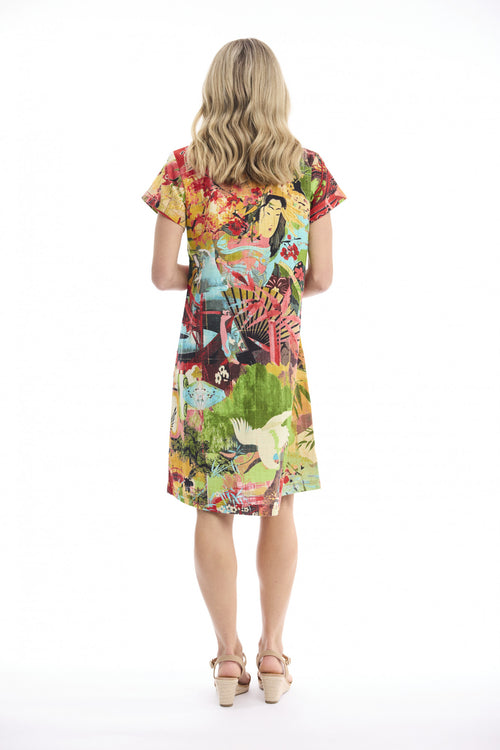 Orientique - Jardin Exotique Dress Patch
