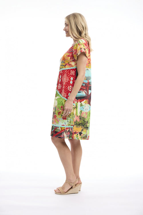 Orientique - Jardin Exotique Dress Patch