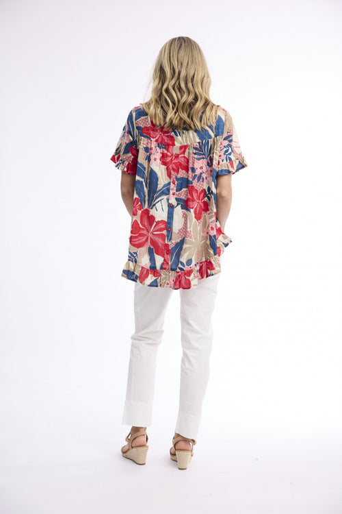 Ortientique - Cavailon Top Frill