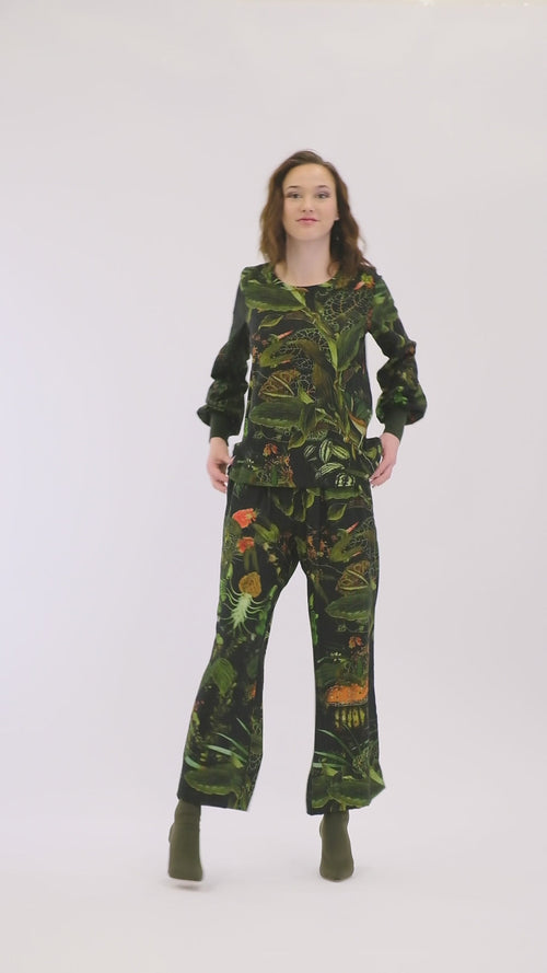 Jellicoe - BRIE Pants 26-18 - Green Foilage