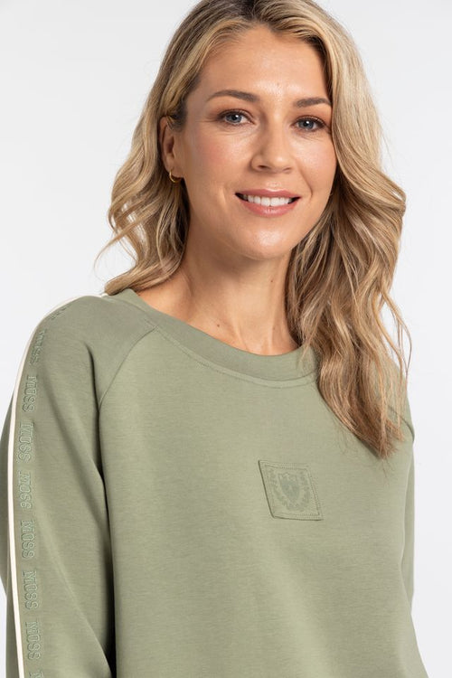 Moss - Mila Sweatshirt in Khaki