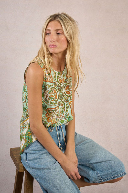 Molly Bracken - Top in Green Ines LA1872EE