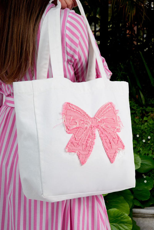 Coop - The Bold & Bowtiful Bag in White