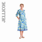 Jellicoe - SEQUOIA Dress 25-27 - Blue Bloom