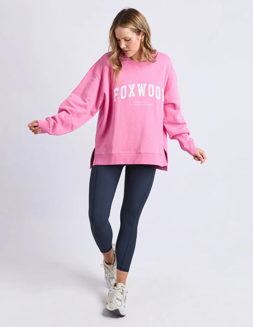 Foxwood - Interval Crew in  Bubblegum Pink