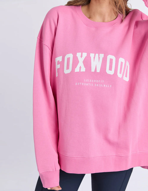Foxwood - Interval Crew in  Bubblegum Pink