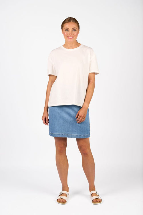 Knewe - Ultra Tee in White k3063