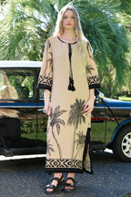 COOP - A PALM STATE OF MIND - Palm Beach Dress - Tan