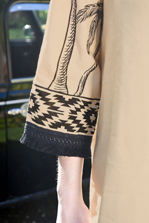 COOP - A PALM STATE OF MIND - Palm Beach Dress - Tan