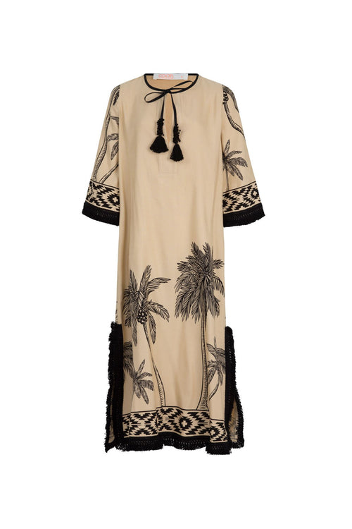COOP - A PALM STATE OF MIND - Palm Beach Dress - Tan