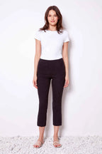 Up! Pant - Loom Crop Pant in Black