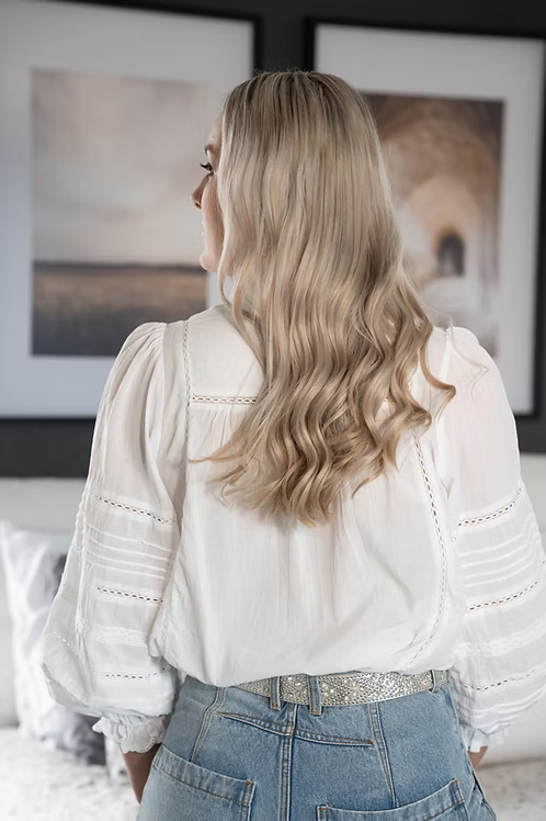 HARLEM - HADLEY Blouse - White