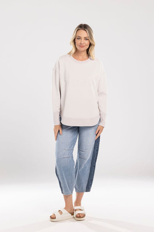 Mi Moso - Ena Sweatshirt in Taupe