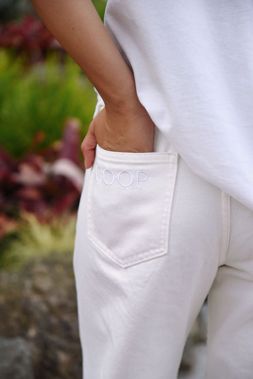 Coop - Jean-ious Jean in White