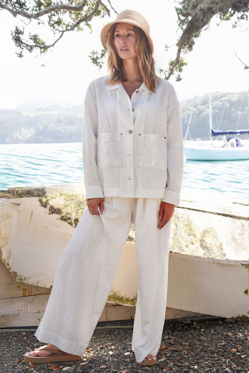 Cooper - Buttoned & Em-Bossy Jacket