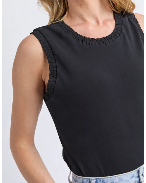 Foxwood - Petra Tank in Black