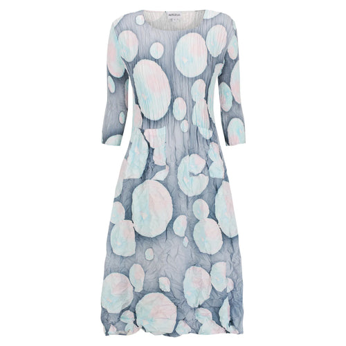 Alquema - Smash 3/4 Sleeve Dress in Bubble
