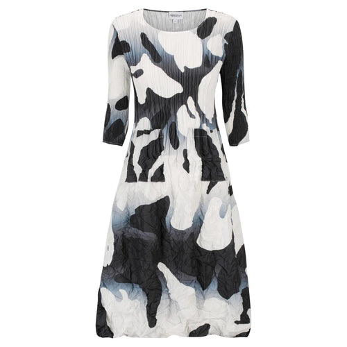 Alquema - 3/4 Sleeve Smash Pocket Dress in Orca