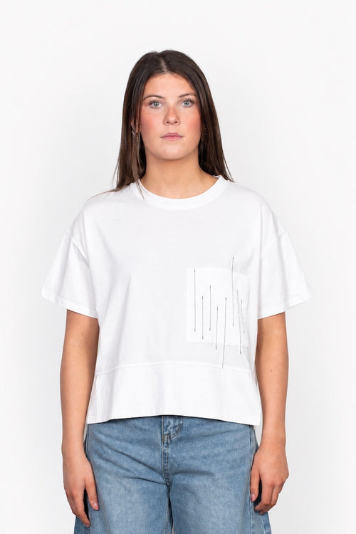 Antler - Structure Tee in White