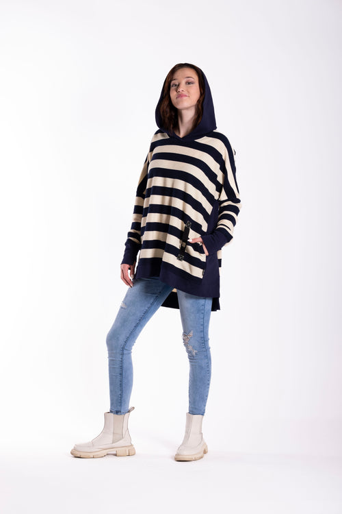 Jellicoe - Latta Sweater Zebra/Navy APRJW26-127