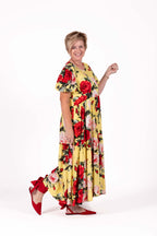 Jellicoe - TIERED Dress - Sunlight Rose 26-27