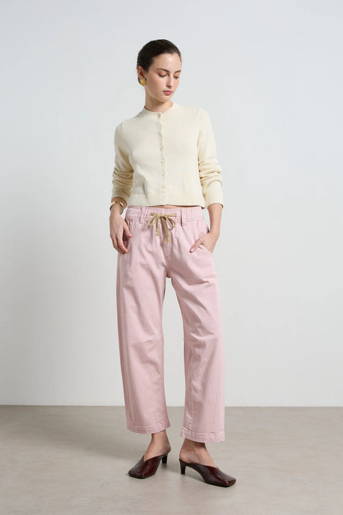 Dricoper - Active Sea Pink Barrel Jean