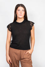 Antler - Celine Top in Black