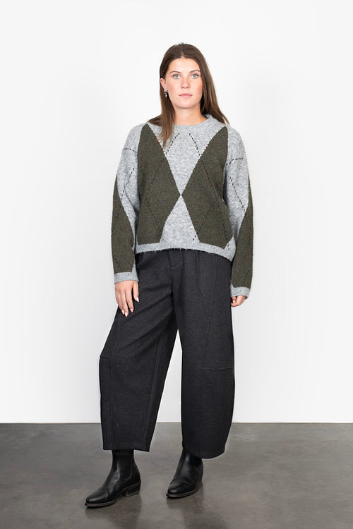 Antler - Harlow Pant in Charcoal
