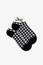 Antler - Ankle Check Socks - Black/White