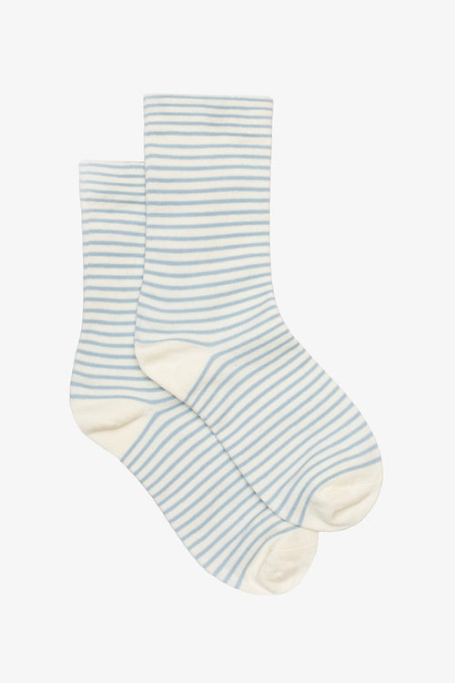 Antler - Pinstripe Sock | Periwinkle