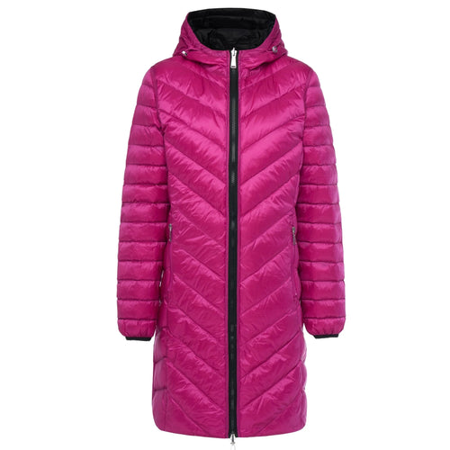 MOKE - ARNIE Revesible Down Coat - Black/Rose Violet