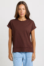 Betty Basics - Shirley Tee in Chocolate
