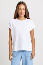 Betty Basics - Shirley Tee in White