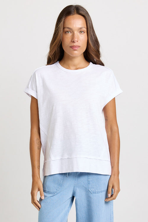 Betty Basics - Shirley Tee in White